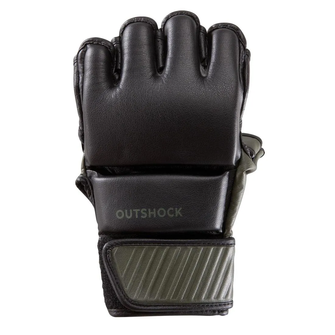 100 Combat Gloves - Black/Khaki