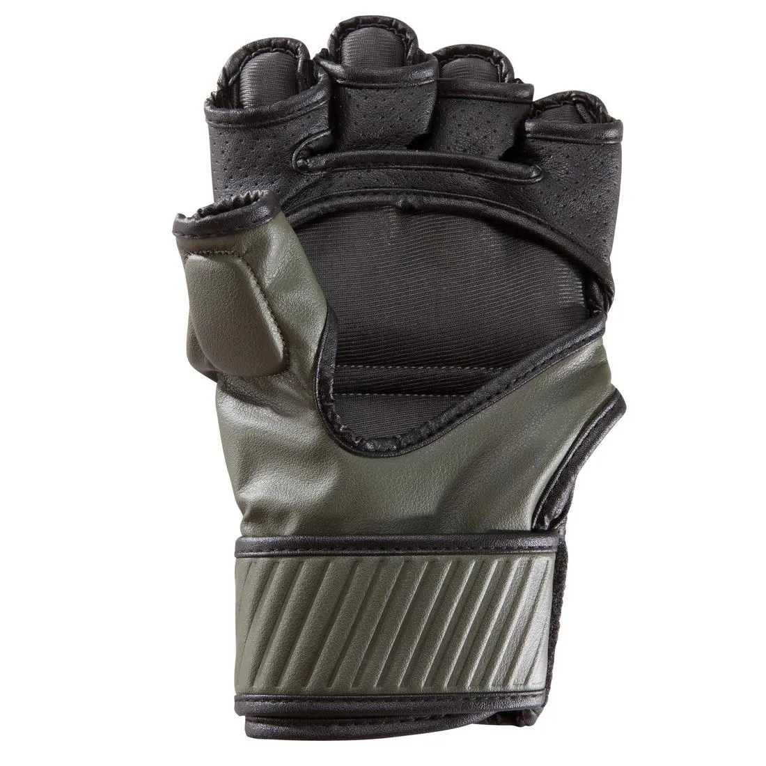 100 Combat Gloves - Black/Khaki