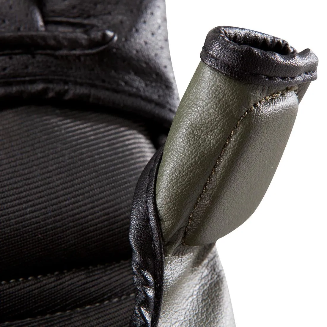 100 Combat Gloves - Black/Khaki