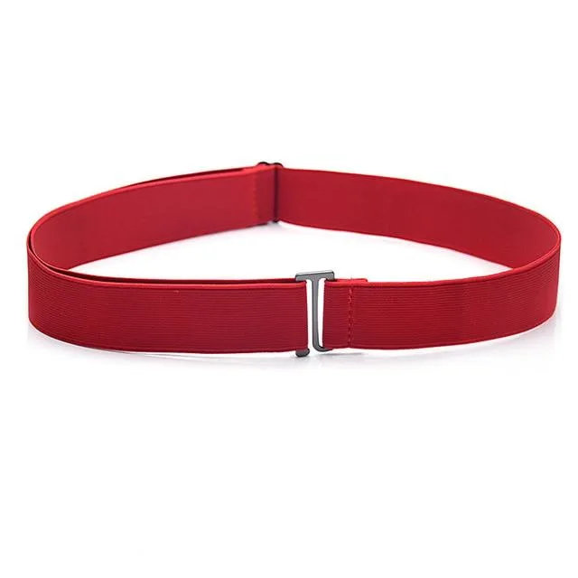 20 Styles Buckle-Free Waist Belt For Jeans Pants,No Buckle Stretch Elastic Waist Belt For Women/Men,No Hassle Belt DropShipping