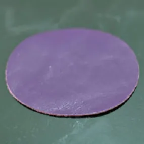 3.5in Purple Calf Skin Oval Insert for Belt Buckles, Pk/2