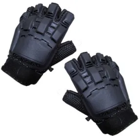 Armored Tactical Glove (Open Finger)