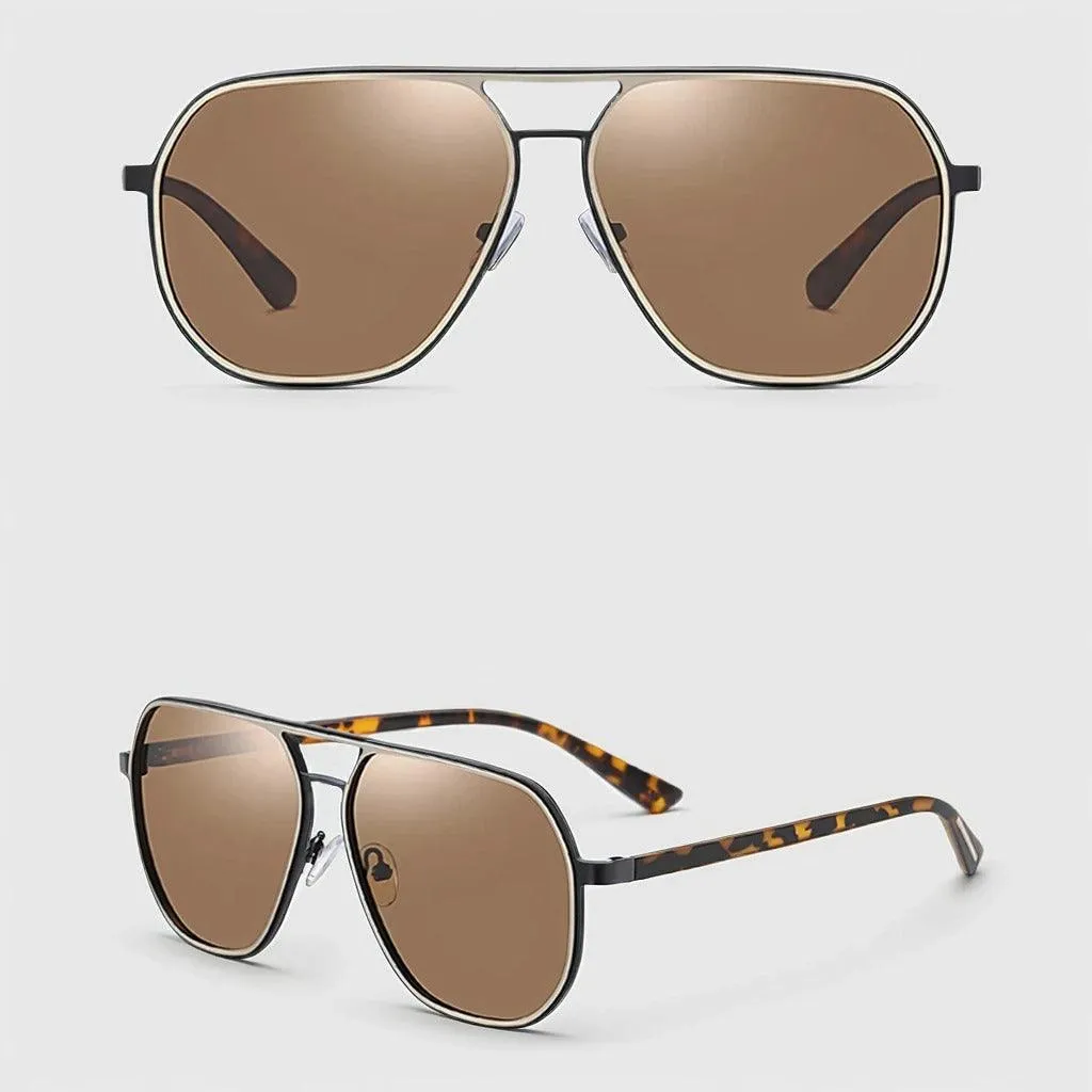 Aviateur Marron | Polarized Sunglasses - SPX3375