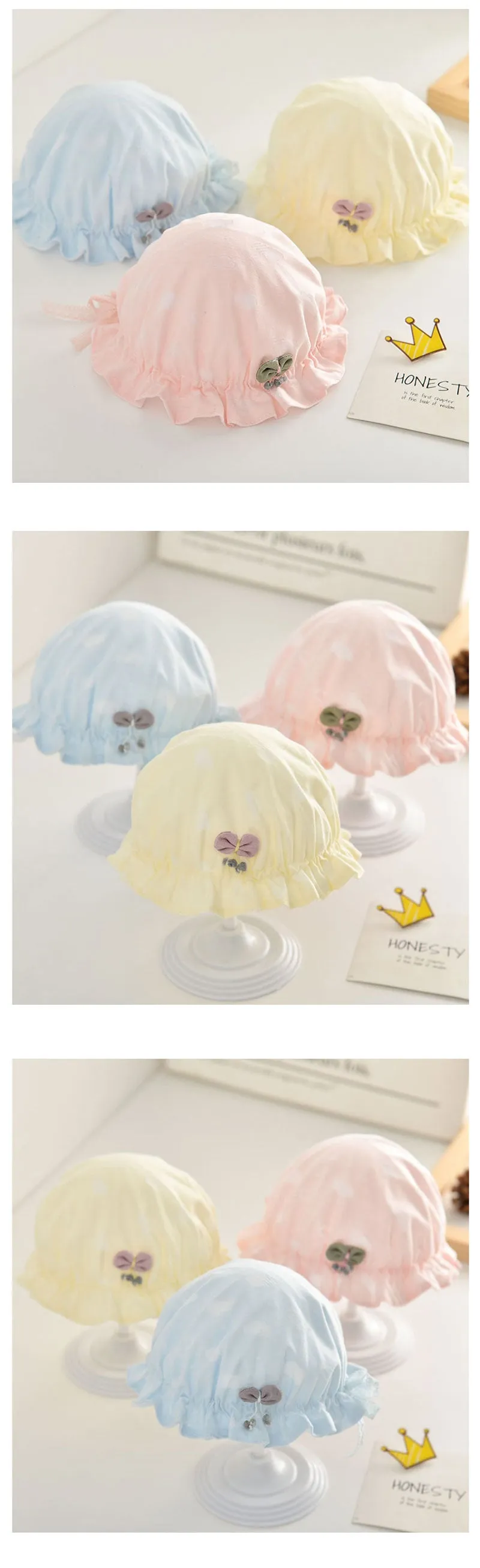 Baby Hat Spring and Autumn Infant Cotton Spring Tire Cap Baby Cute Super Cute Breathable  Halogen Door Hat