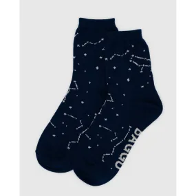 Baggu - Adult crew socks - Constellation Midnight