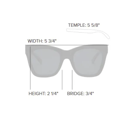 Billie Taupe and Smoke Polarized Sunglasses