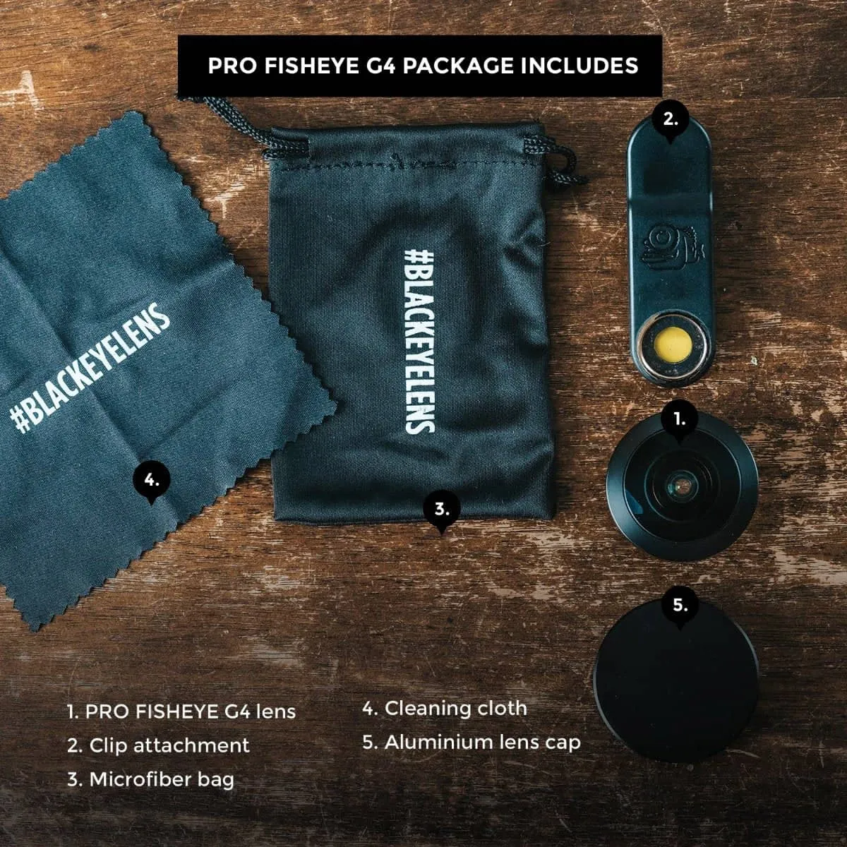 Black Eye PRO Fisheye G4