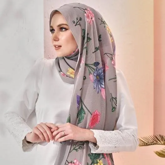 Blooming Eid Shawls (Full Pleats)
