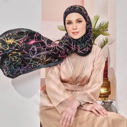 Blooming Eid Shawls (Full Pleats)