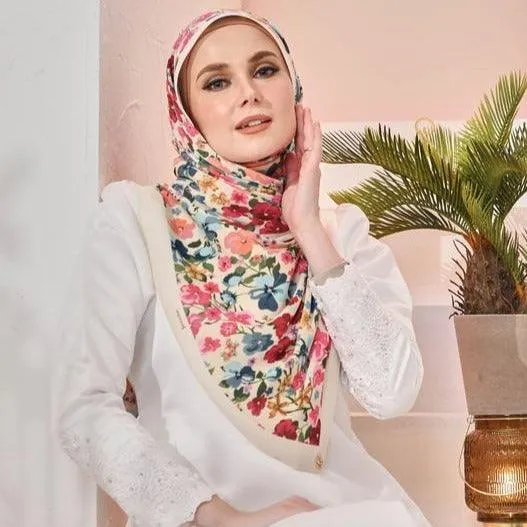 Blooming Eid Shawls (Full Pleats)