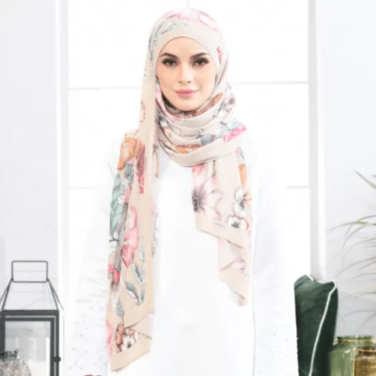 Blooming Eid Shawls (Full Pleats)