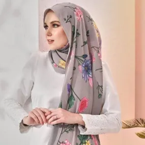 Blooming Eid Shawls (Full Pleats)
