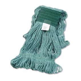 Boardwalk Super Loop Wet Mop Head Cotton/synthetic Fiber 5" Headband Medium Size Green