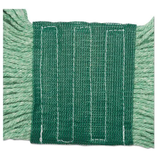Boardwalk Super Loop Wet Mop Head Cotton/synthetic Fiber 5" Headband Medium Size Green