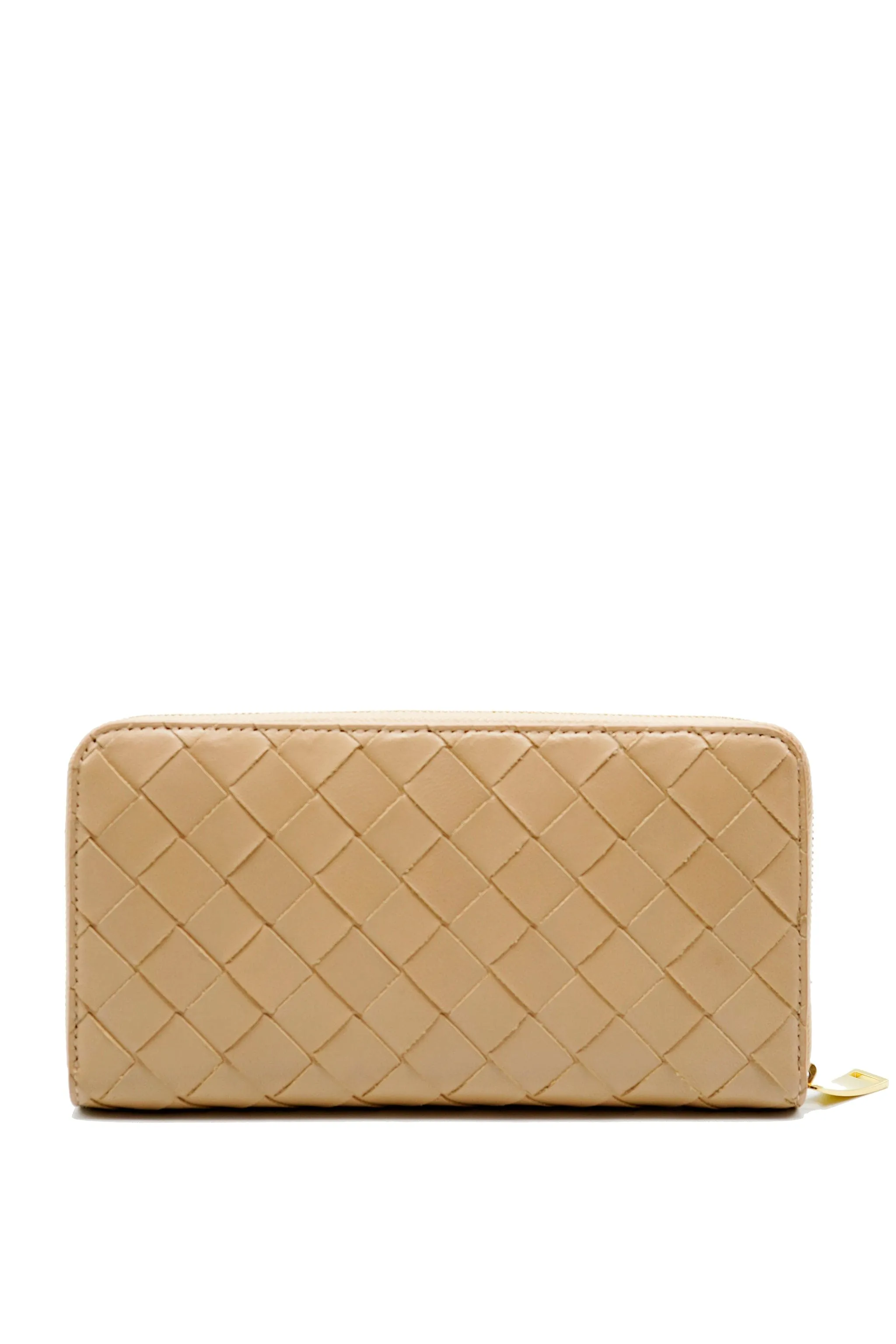 Bottega beige nappa wallet ASL5543