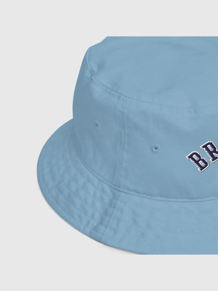 Bridgerton Varsity Bucket Hat [Slate Blue]
