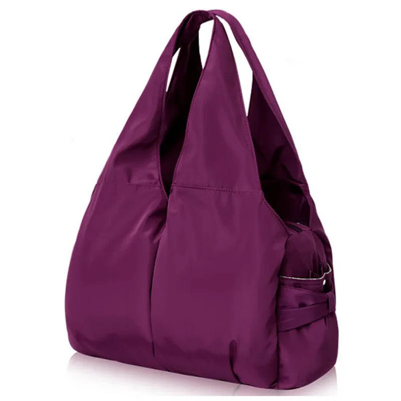 Cacilia nylon tote bag