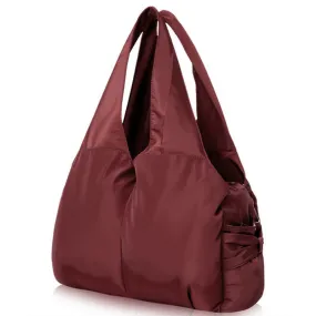 Cacilia nylon tote bag