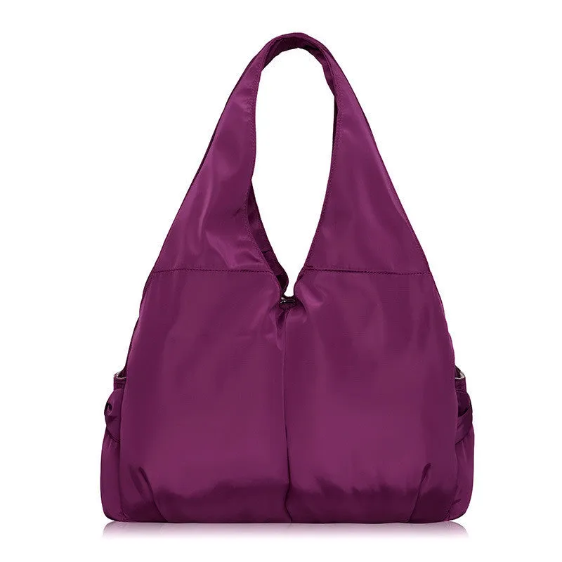 Cacilia nylon tote bag