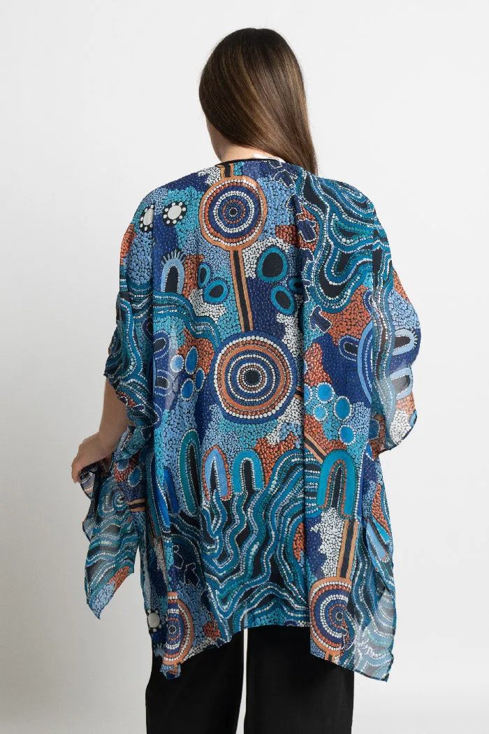 Calm Place Chiffon Shawl