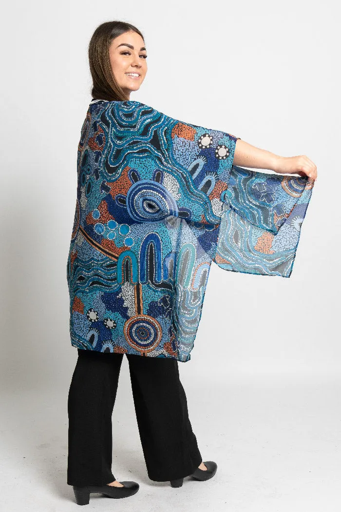 Calm Place Chiffon Shawl