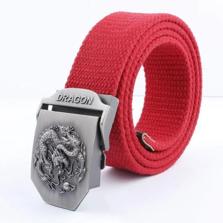 Canvas Dragon Belt