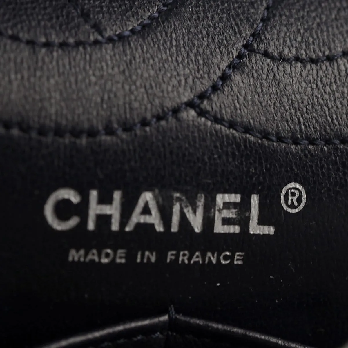 Chanel Bag 2.55 Reissue Navy Lambskin Leather with Silver Hardware 226