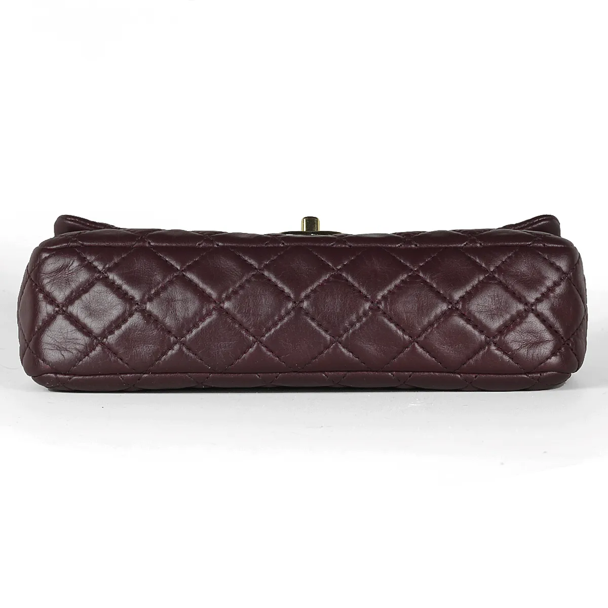 Chanel Bag Classic Double Flap Brown Quilted Lambskin Leather with Gold Hardware M