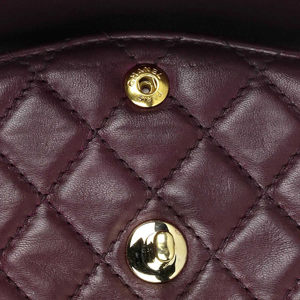 Chanel Bag Classic Double Flap Brown Quilted Lambskin Leather with Gold Hardware M