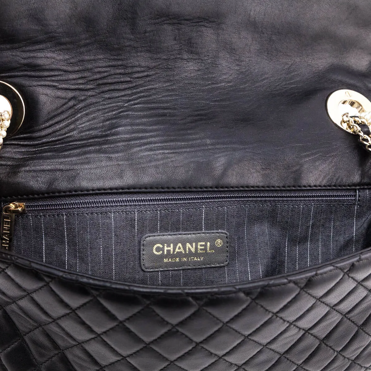 Chanel Black Quilted Lambskin Medium Westminster Flap Bag