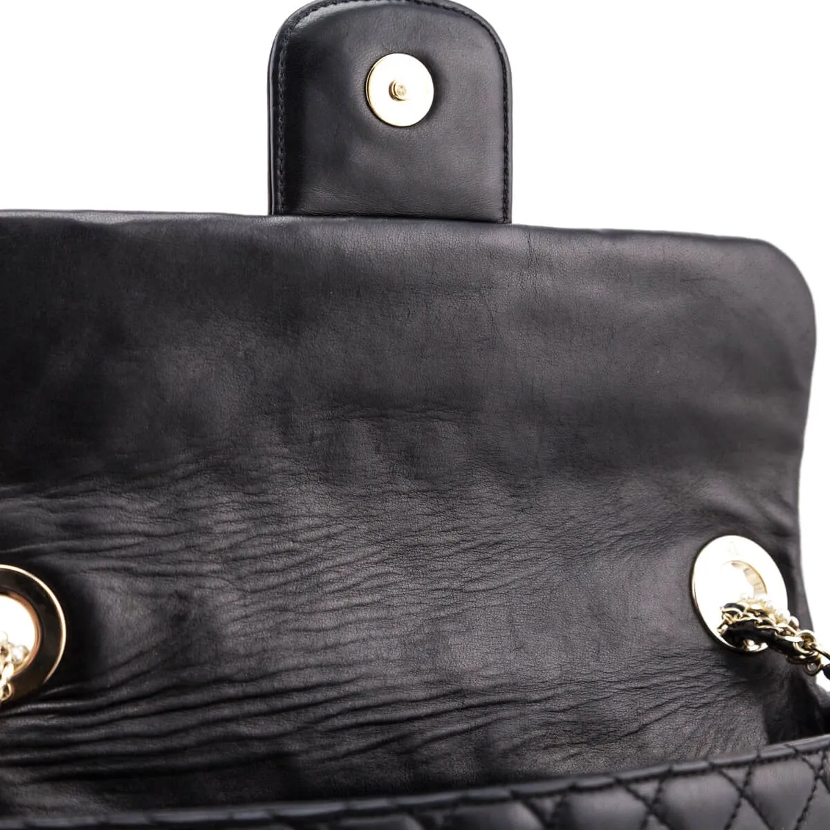 Chanel Black Quilted Lambskin Medium Westminster Flap Bag