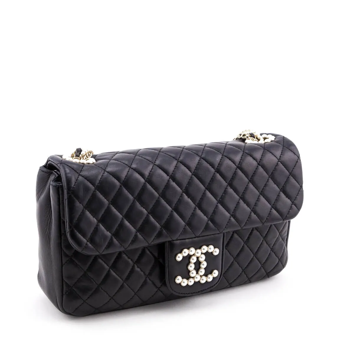 Chanel Black Quilted Lambskin Medium Westminster Flap Bag