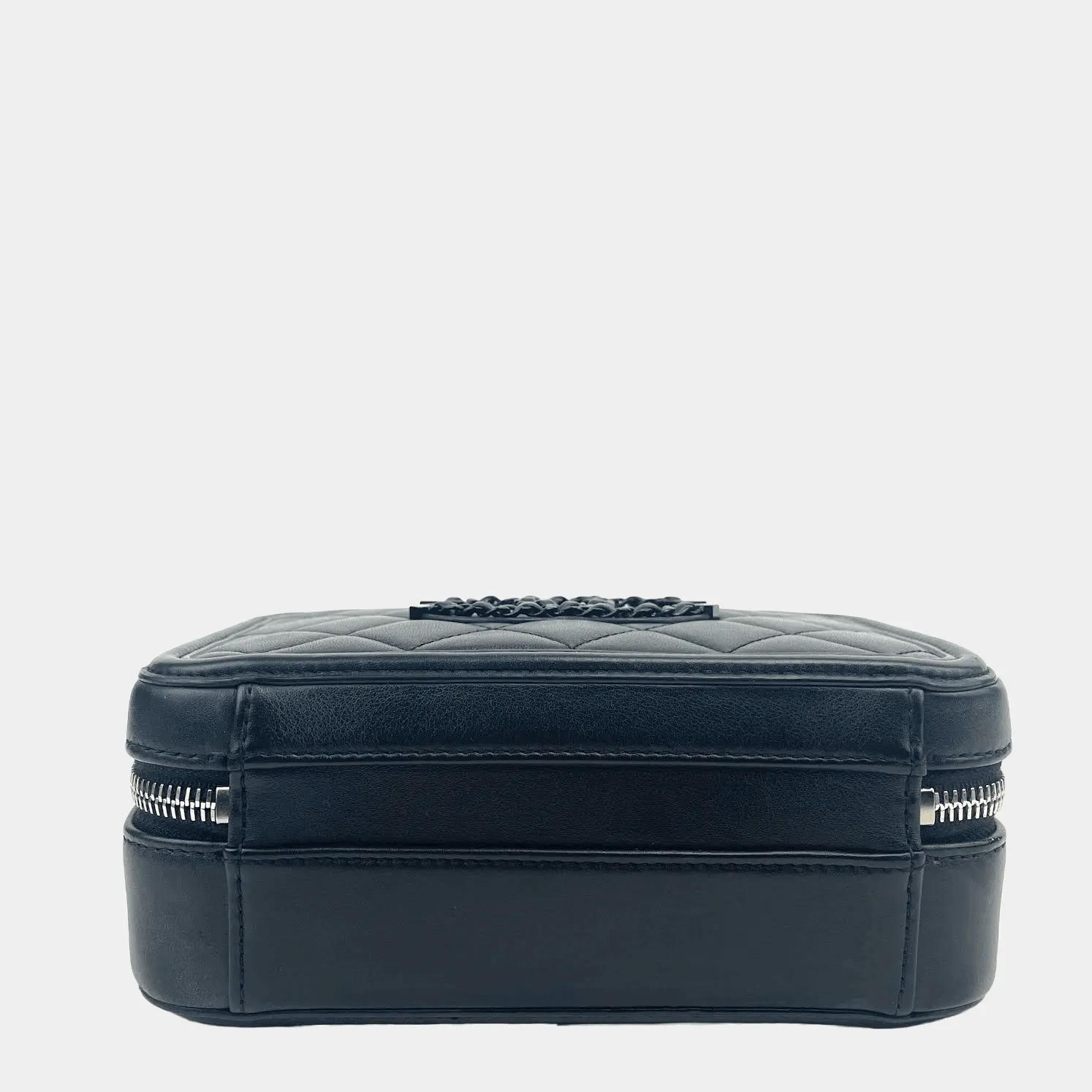 CHANEL Incognito CC Filigree Vanity Lambskin Shoulder Bag So Black