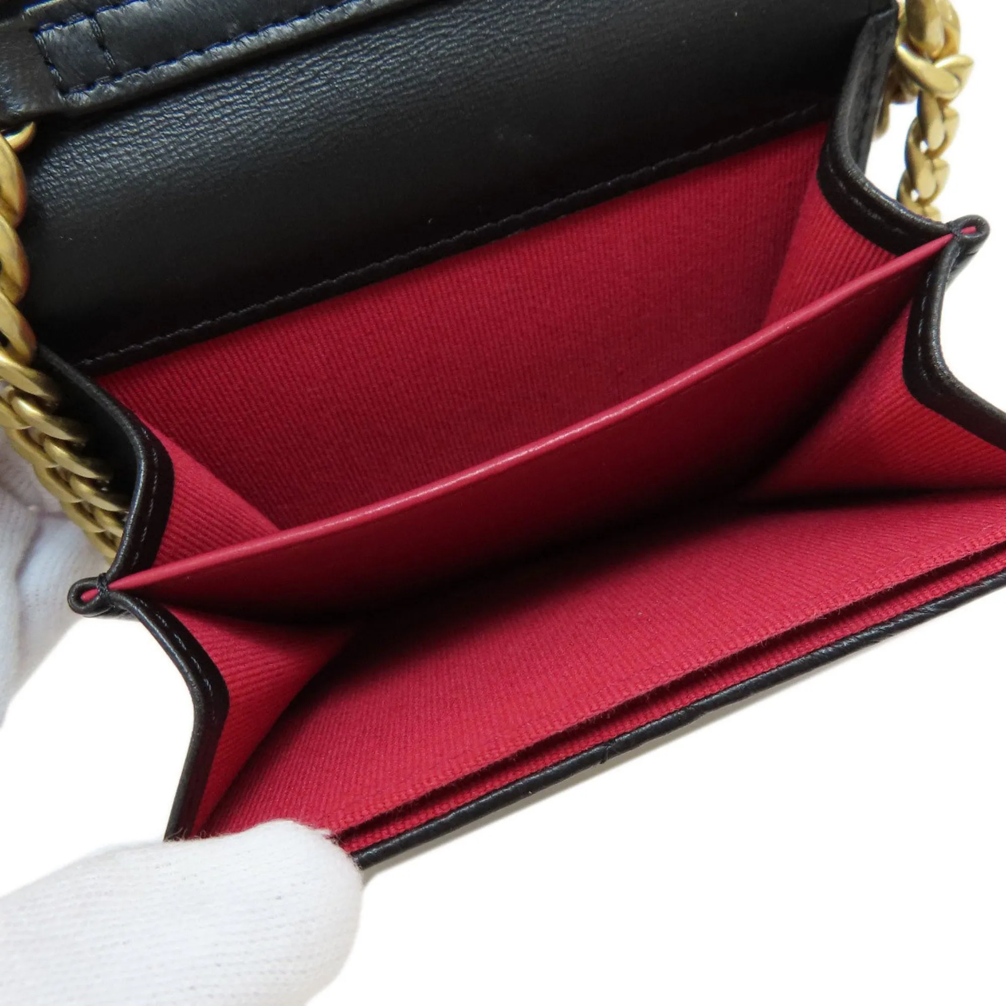 Chanel Matelasse Cocomark Bifold Wallet [] Lambskin Women's