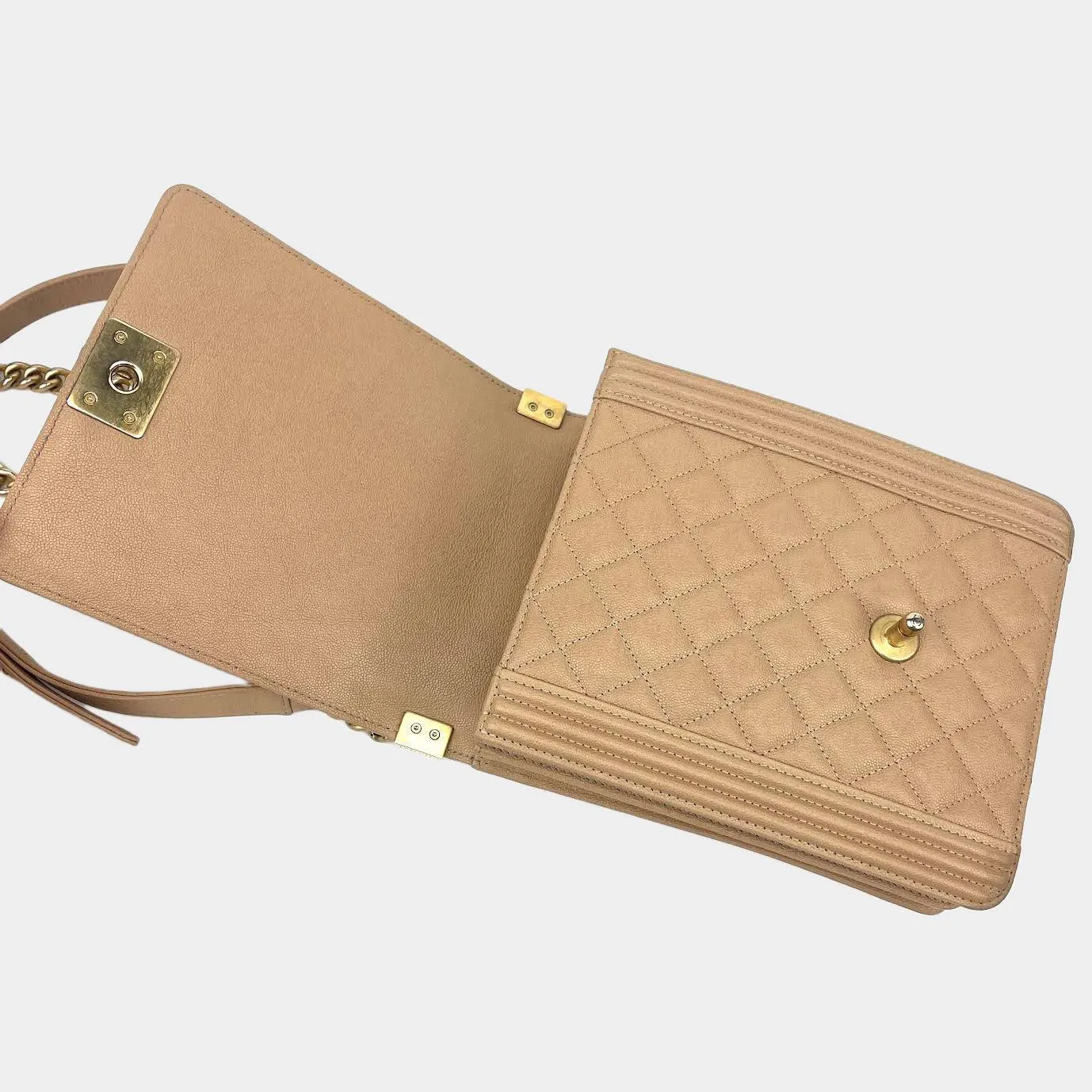 Chanel North/South Boy Bag