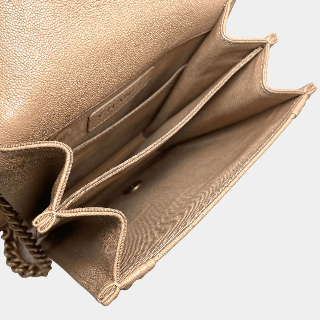 Chanel North/South Boy Bag