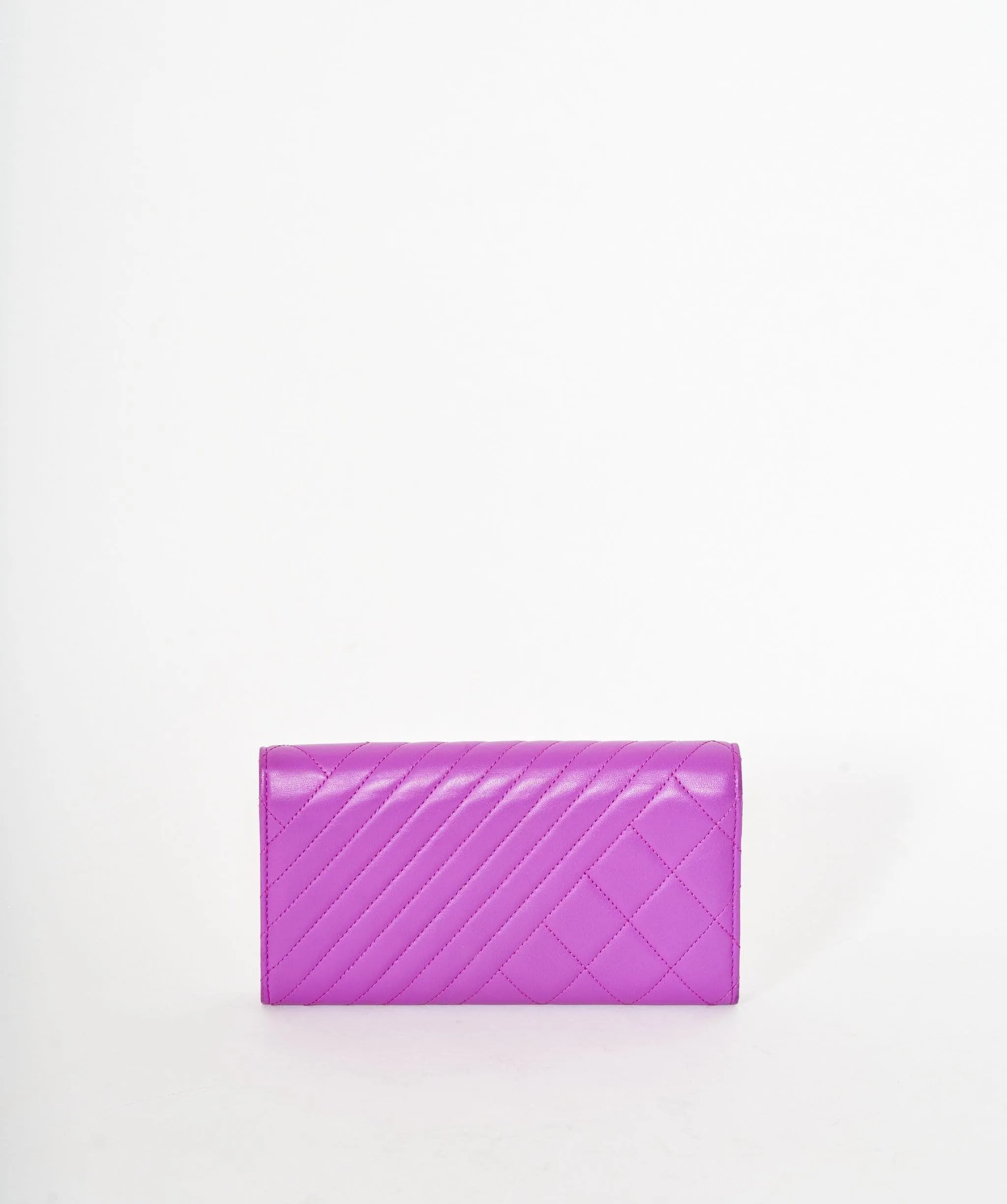 Chanel pink boy wallet