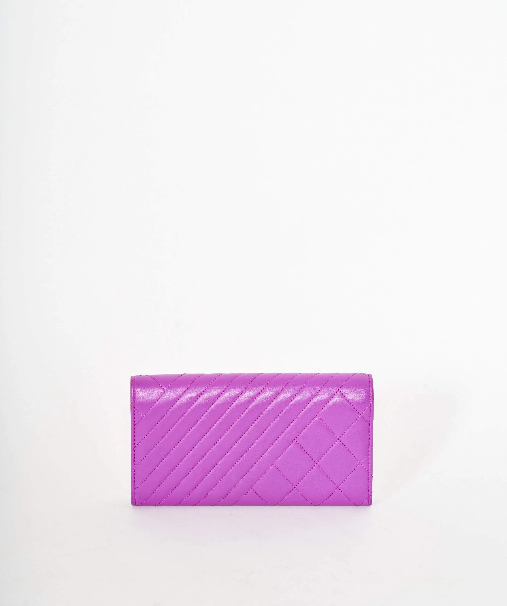Chanel pink boy wallet