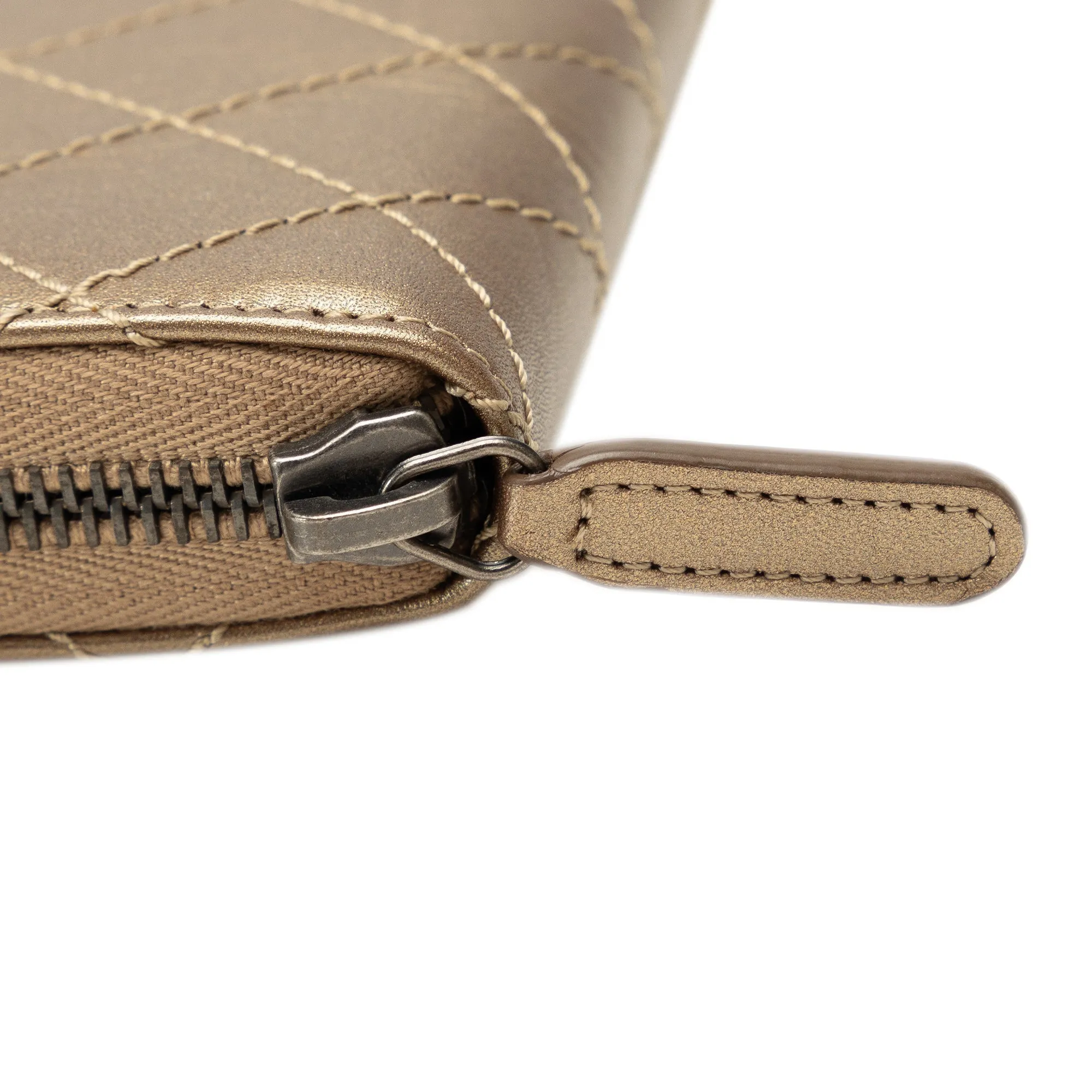 Chanel Reissue 2.55 Zip Around Wallet Long Wallets
