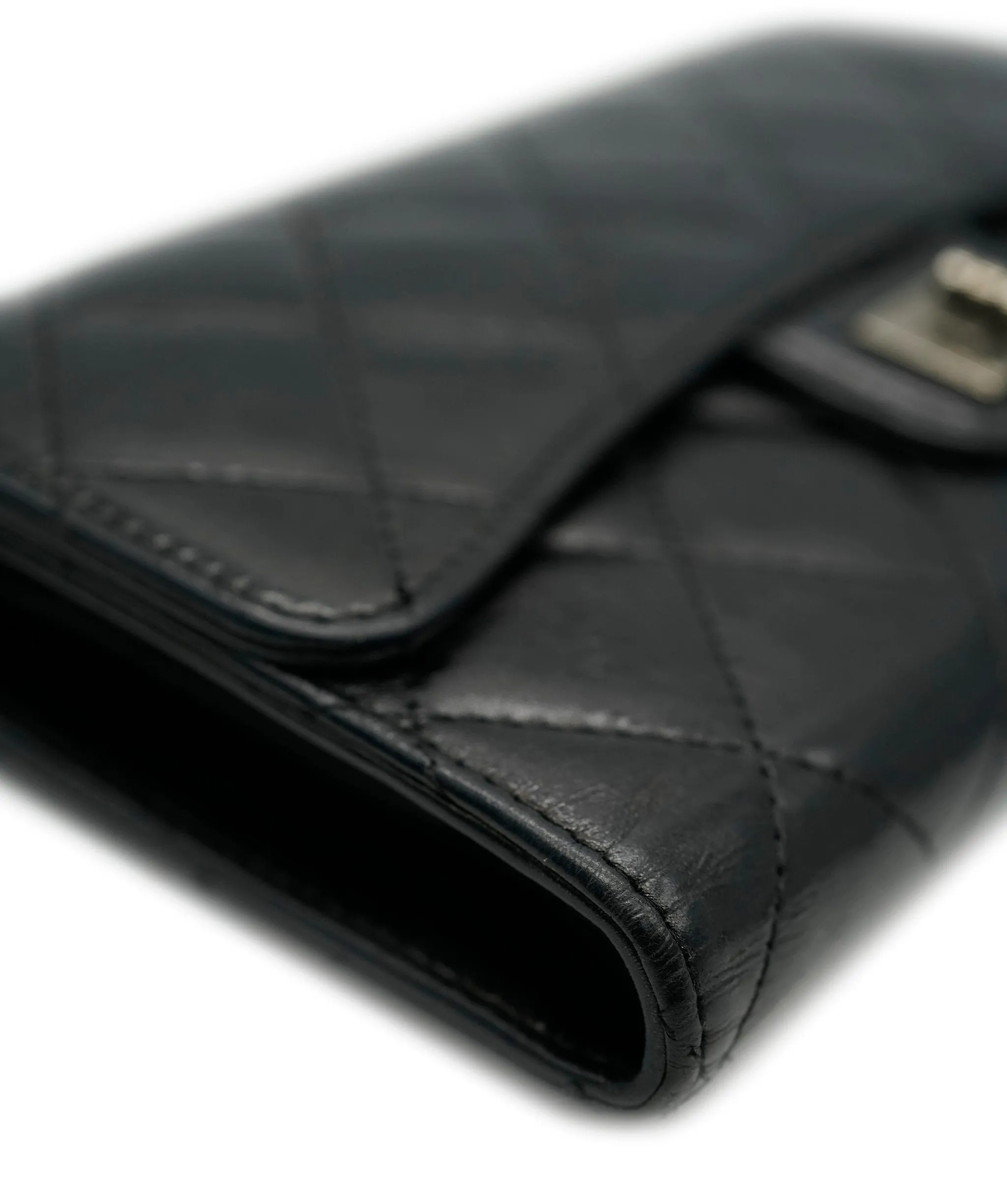 Chanel Reissue Black Lambskin Wallet ALL0517