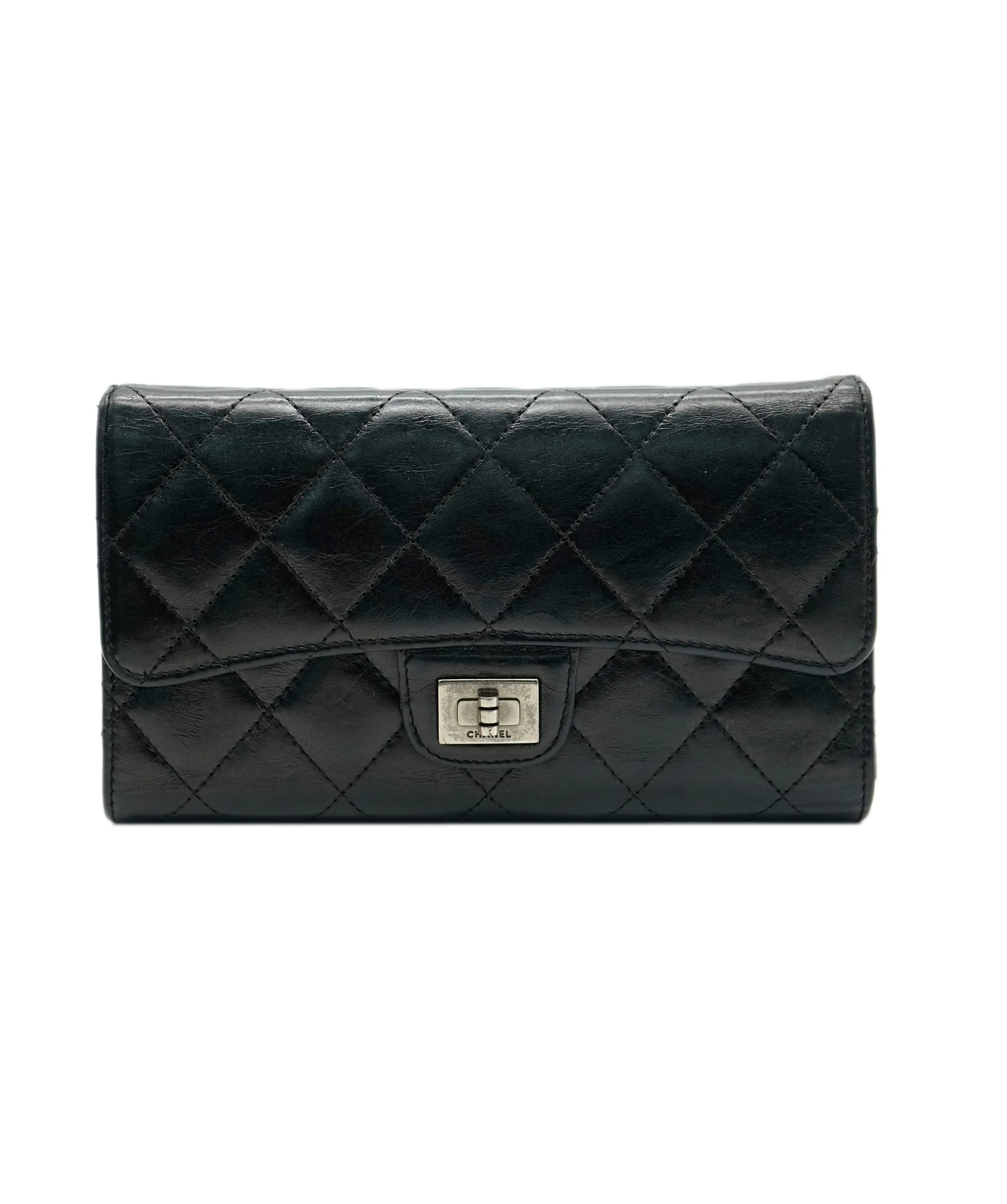 Chanel Reissue Black Lambskin Wallet ALL0517