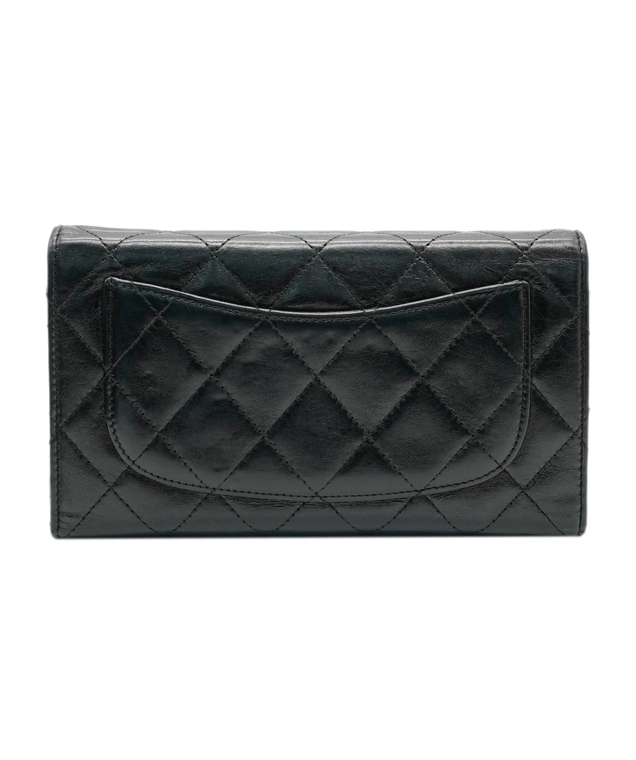 Chanel Reissue Black Lambskin Wallet ALL0517