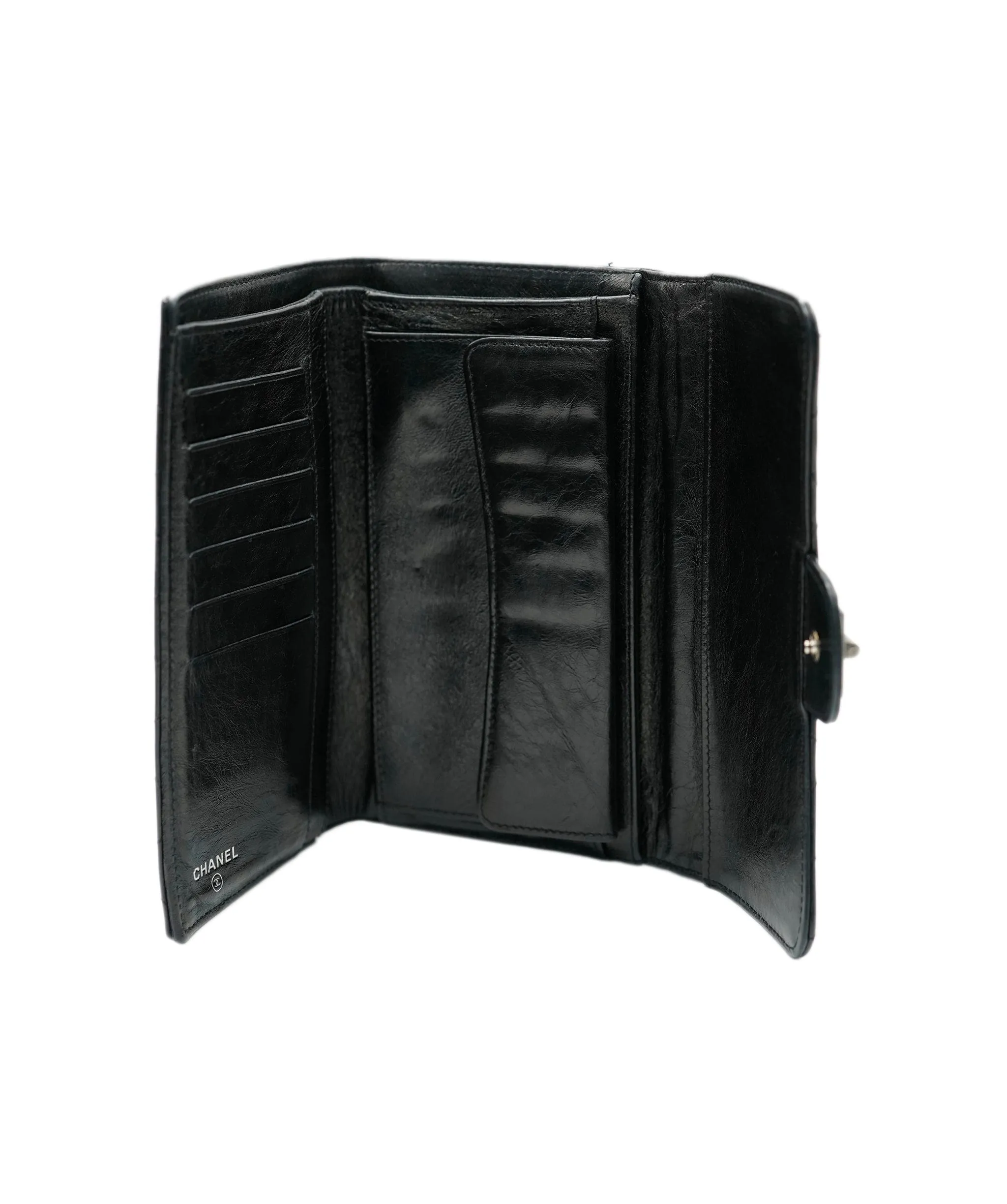 Chanel Reissue Black Lambskin Wallet ALL0517