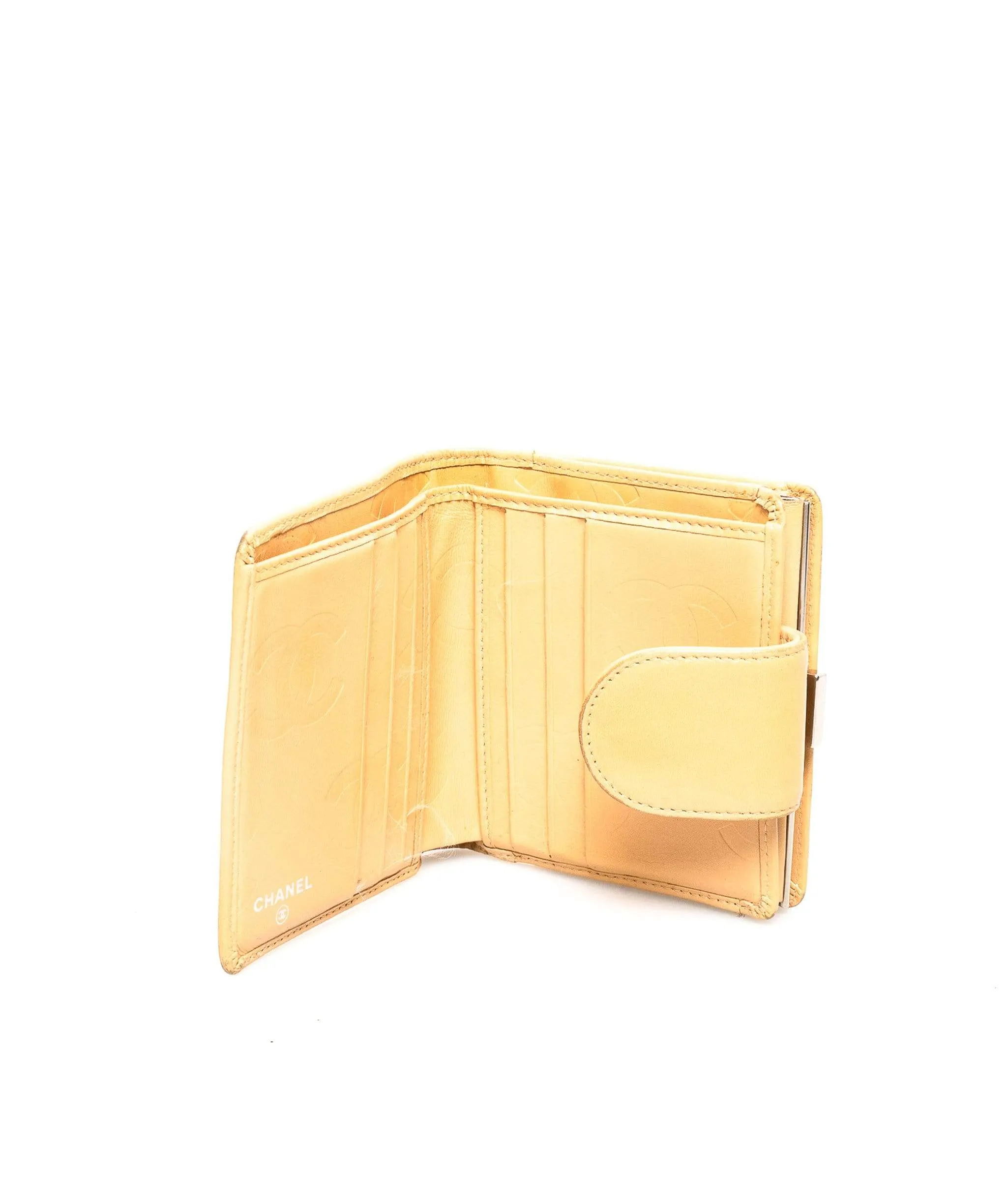 Chanel Rue Cambon Beige Wallet MW1111
