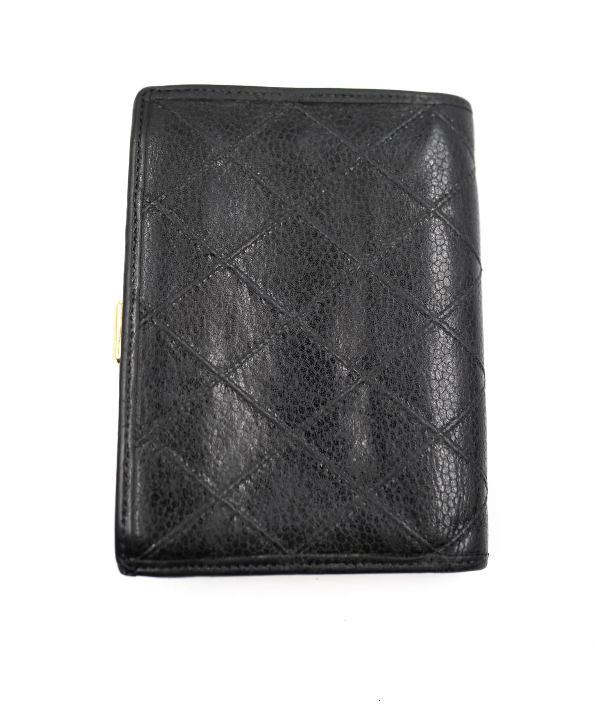 Chanel Vintage Caviar Skin Bi-Fold Purse ADL2056