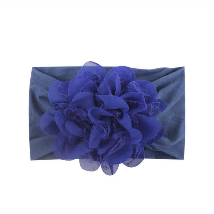 Chiffon Lace Mesh Flower Headbands