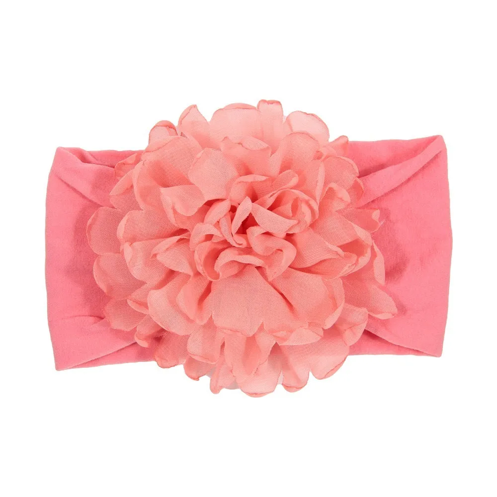 Chiffon Lace Mesh Flower Headbands