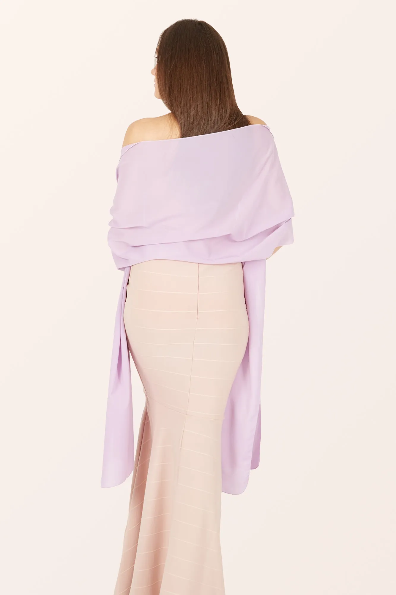 Chiffon Shawl - Lilac