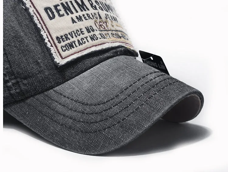 CHUNGLIM DENIM SUPPLY DENIM JEAN CURVED VISOR CAPS