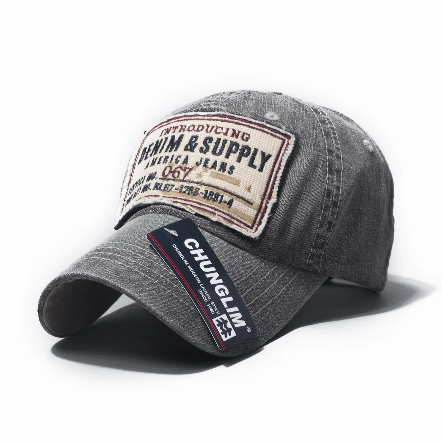 CHUNGLIM DENIM SUPPLY DENIM JEAN CURVED VISOR CAPS